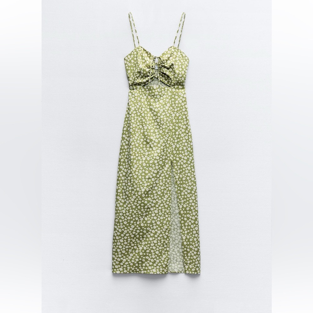 Zara flower dress 👗